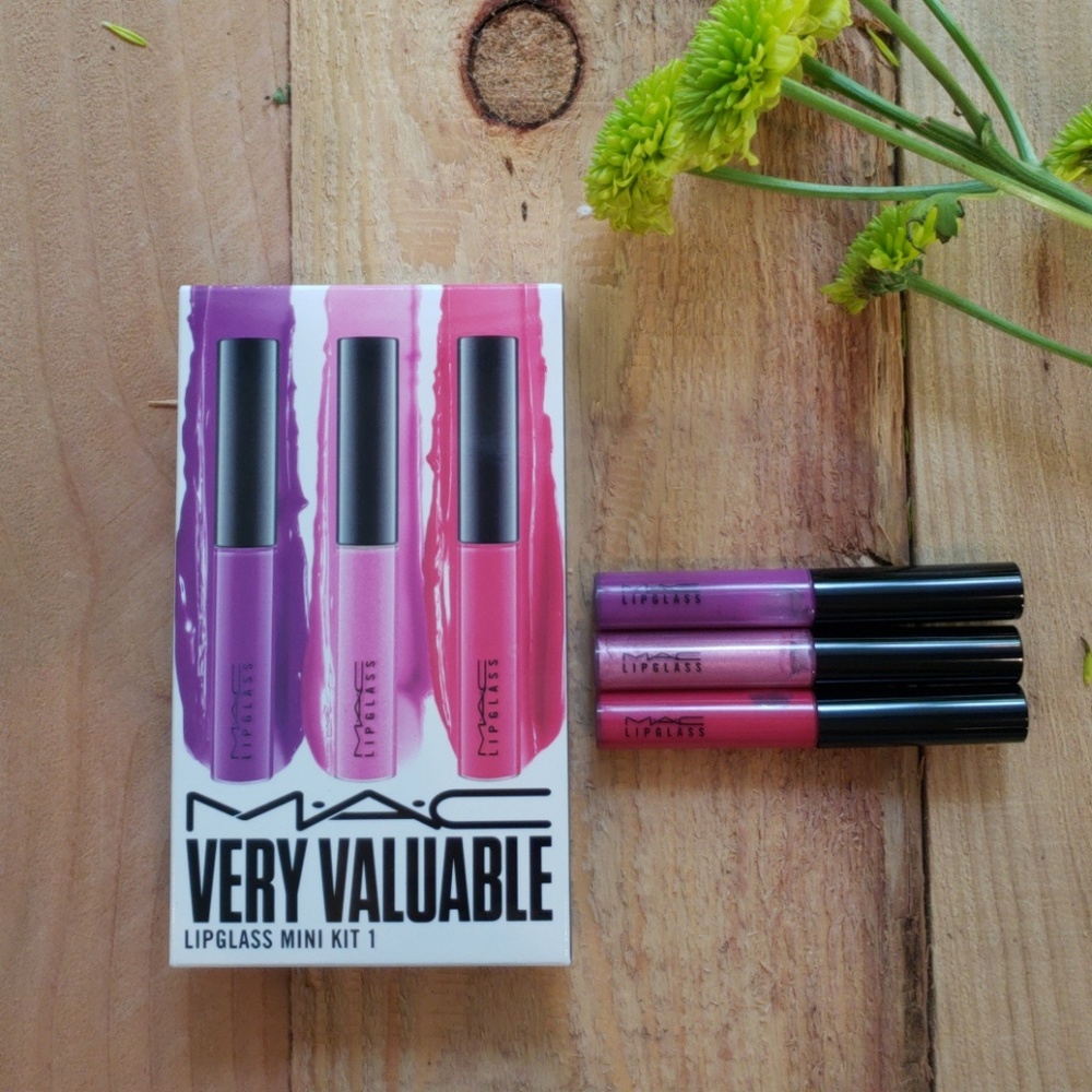 MAC Lip Glass Mini Trio